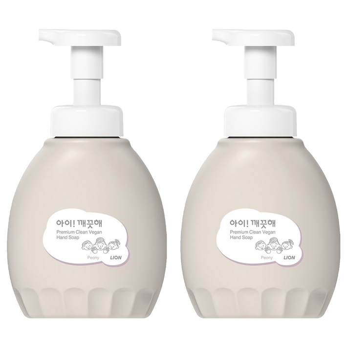 아이깨끗해 프리미엄 클린 비건 폼 핸드솝 피오니향