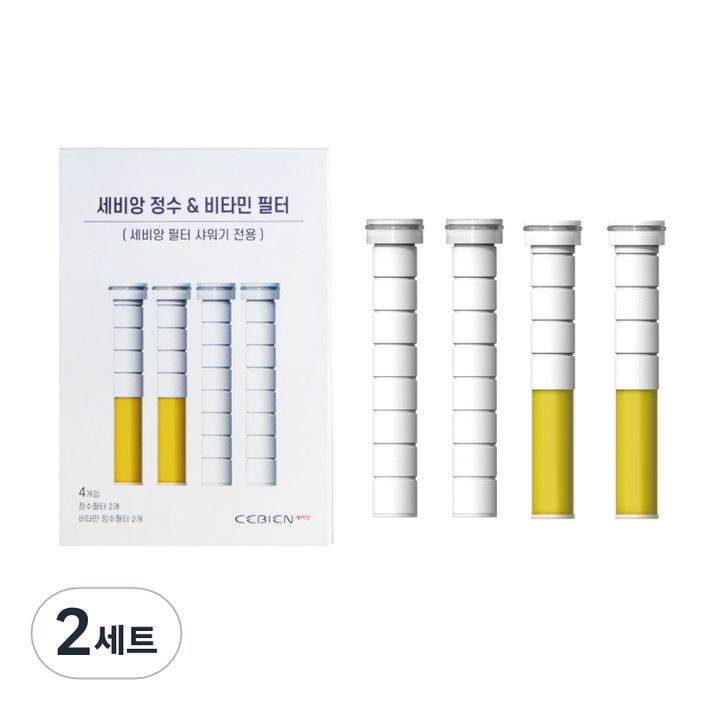 세비앙 정수 필터 2p 비타민 필터 2p 세트, 2세트 세비앙 정수 필터 2p 비타민 필터 2p 세트, 2세트