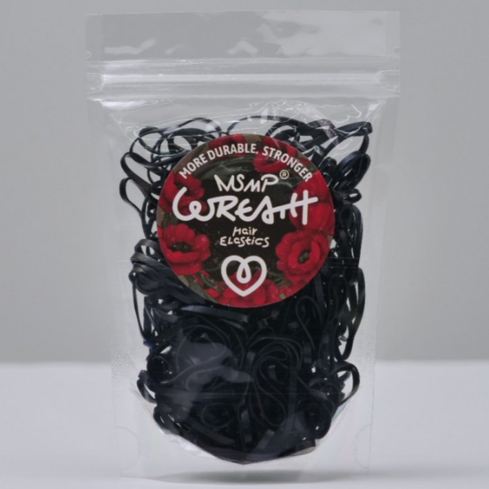 엠에스엠피 짱짱한 대용량 머리고무줄 300p