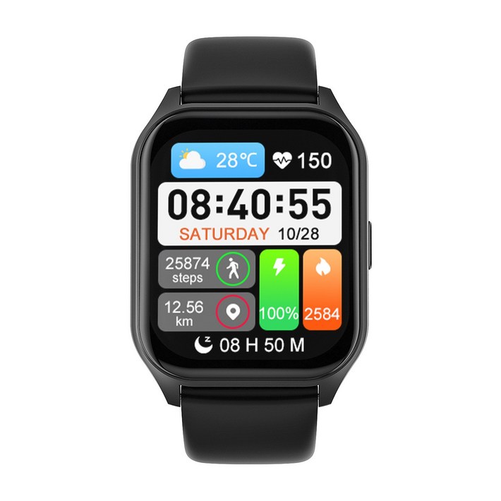 블루투스 스마트 워치 통화가능 웨어러블 1.83인치 한글판