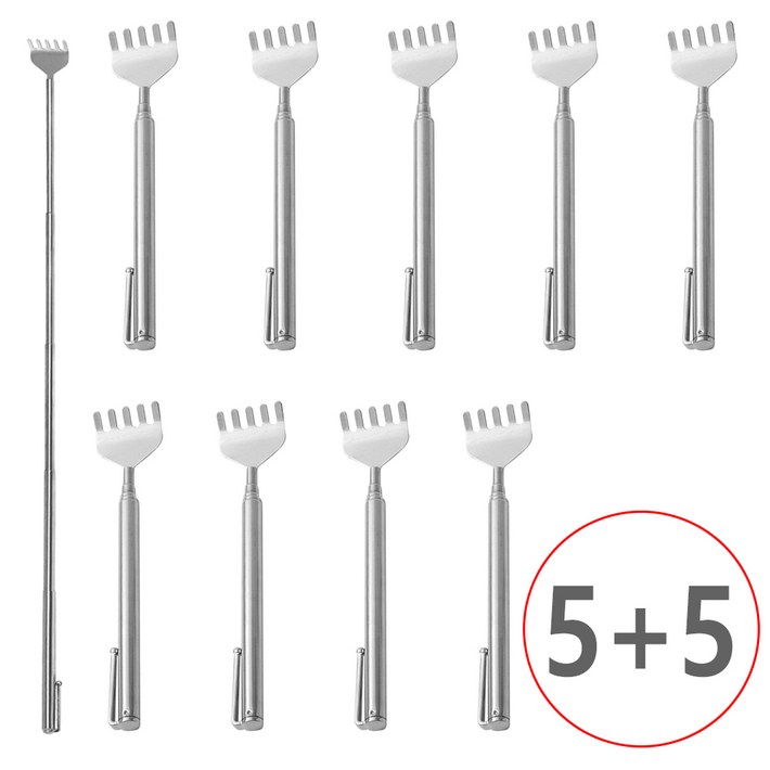 10개 묶음 만년필 가제트 안테나 효자손 A타입 5P5P10P 길이조절 효자손 볼펜형 10개 등긁개, 실버, 10개 10개 묶음 만년필 가제트 안테나 효자손 A타입 5P5P10P 길이조절 효자손 볼펜형 10개 등긁개, 실버, 10개