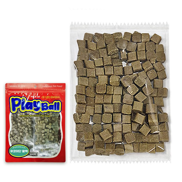 서울퍼피 플레이볼 후코이단 활력 면역 노령 저칼로리 훈련