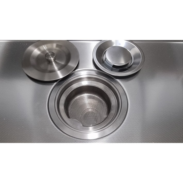 리빙산업 올스테인리스 씽크대 배수구세트 악취차단 S자트랩, 1개, 단일