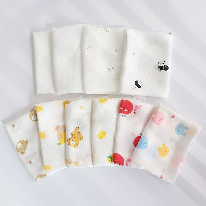 코코자네 밤부100 아기손수건 10장세트  20장세트 국내제조 무형광 출산준비손수건 밤부거즈손수건 뱀부가제손수건 정말보드라워서 한번쓰면 다른손수건못씁니다., 호냥아, 22개