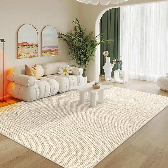 국내제조 BRINCH 러그 거실 카페트 방수 워셔블 물세탁 모조울 사계절 대형 특대형 침실 논슬립 반려동물 먼지없는 소프트 매트 브린치 BR1981