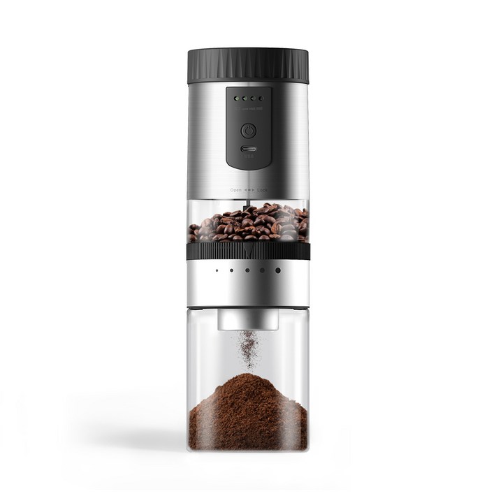 마리슈타이거 루미 충전식 전동 커피그라인더 플러스, 60ml, S60플러스 스텐, 1개