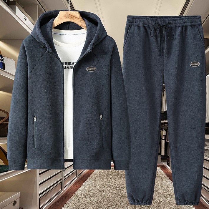 남성 겨울 빅사이즈 11XL 기모 플리스 트레이닝복 세트 스타일리쉬한 공항룩 캐주얼한 데일리룩