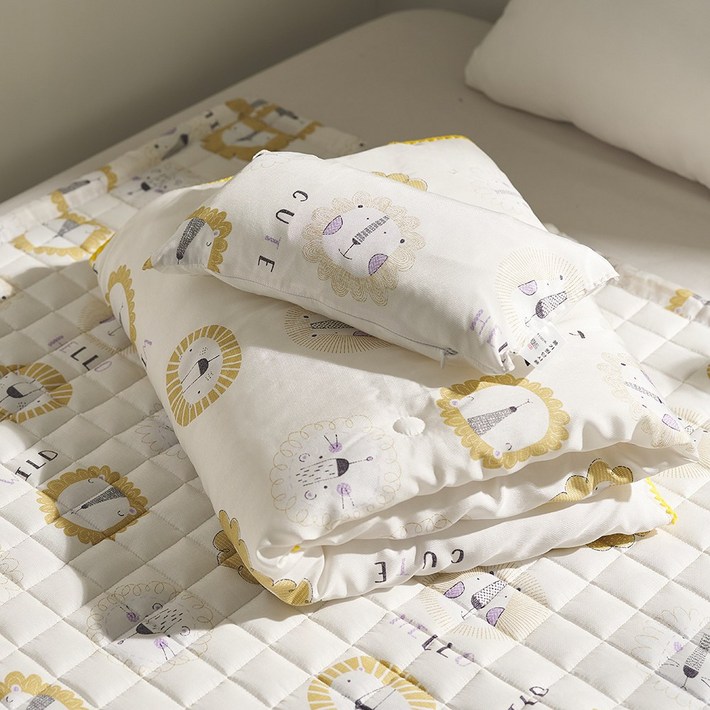 라이언 풍기인견 여름 침구세트 SS사이즈, 유아용 사이즈