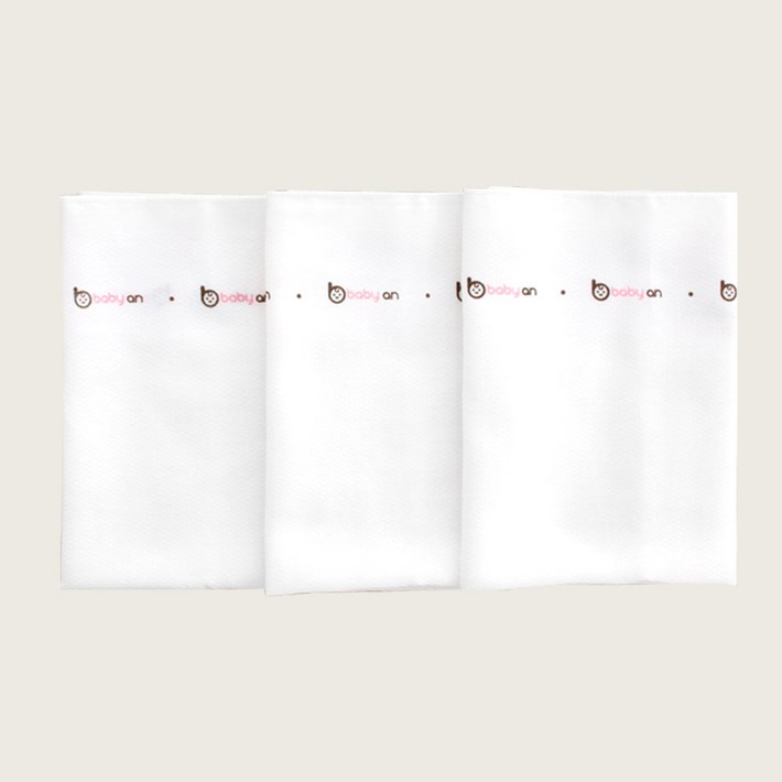 베이비앙 국내산 순면 엠보손수건 30장50장