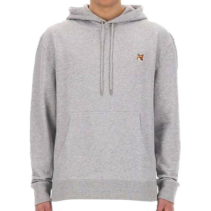 메종키츠네 남성 폭스헤드 후드티 LM00702KM0001 H120