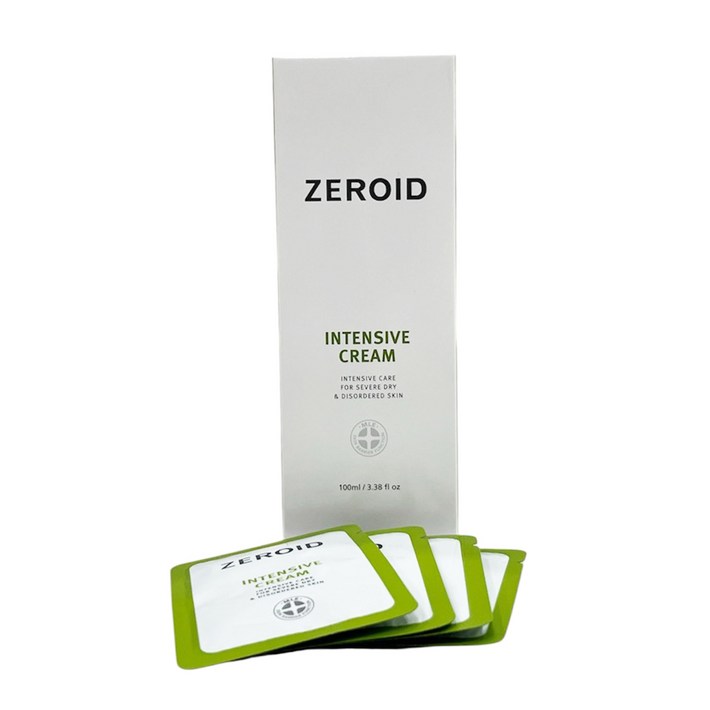 제로이드 인텐시브 크림 샘플 4매 제공, 1개, 100ml