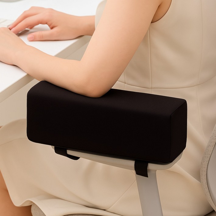 홈이즈 두꺼운 3D메모리폼 의자 높은 팔걸이 쿠션 2세대