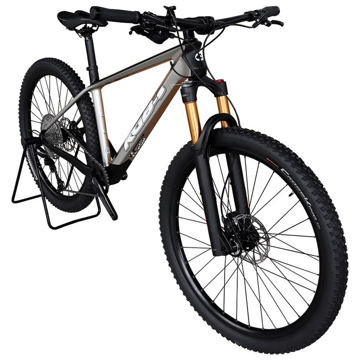 지멘스자전거풀카본 MTB자전거 27.5인치 SHIMANO DEORE 12단 유압디스크 KGBS 산악자전거, 1개, 180cm, 미조립공구없음옵시디언골드