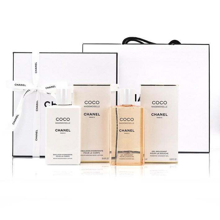 정식 한글라벨 백화점제품 샤넬 코코 마드모아젤 바디 2종 기프트 세트, 쇼핑백 동봉