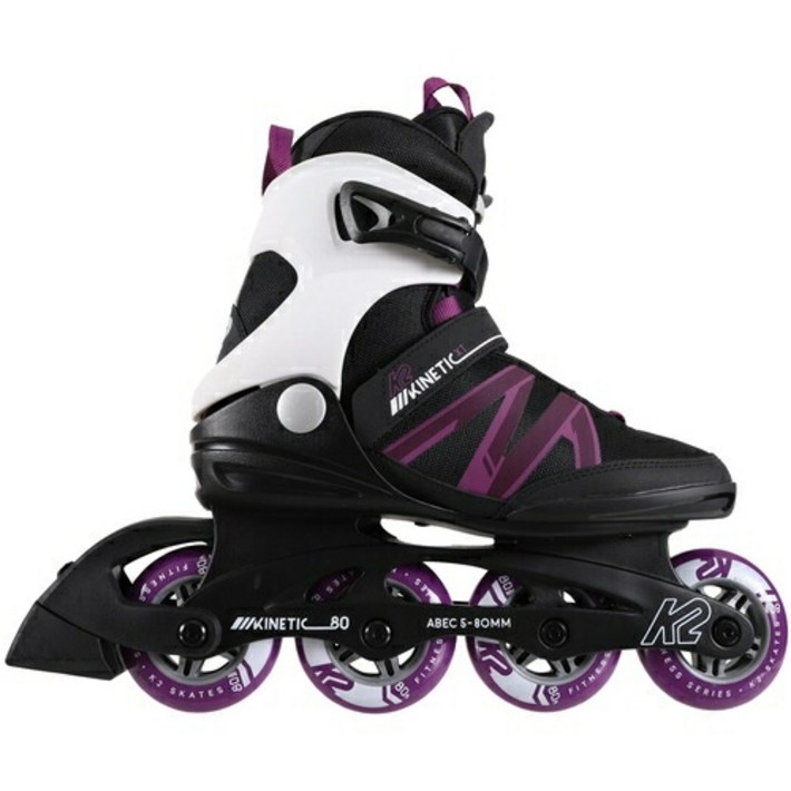 K2 케이투 여성 인라인 스케이트 키네틱 80 프로 XT KINETIC 80 PRO XT W 블랙 퍼플 I220204601