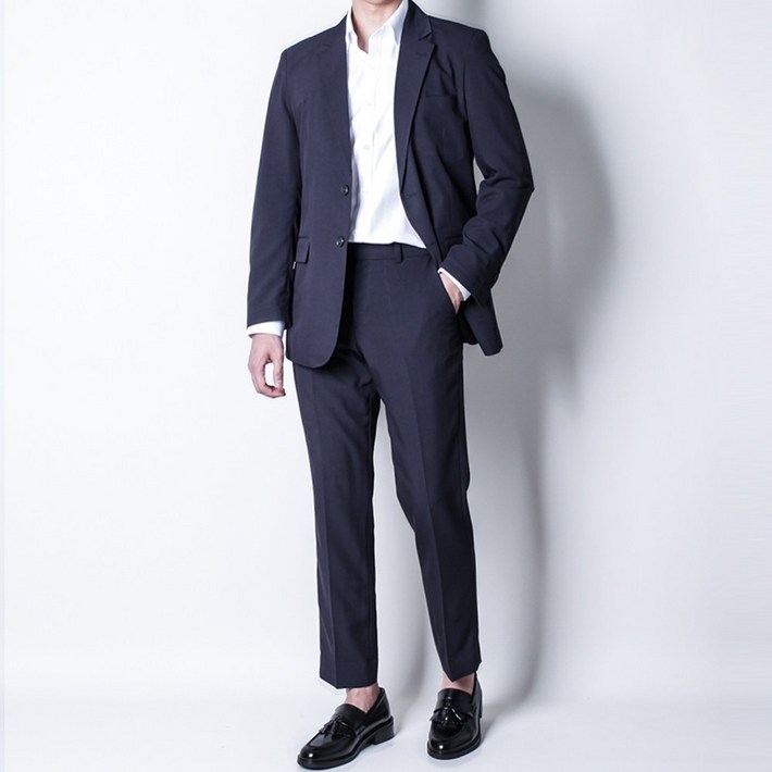 디아웃핏 남자 정장세트 봄 가을 간절기수트 캐주얼 기본 하객룩 데이트 결혼식 웨딩