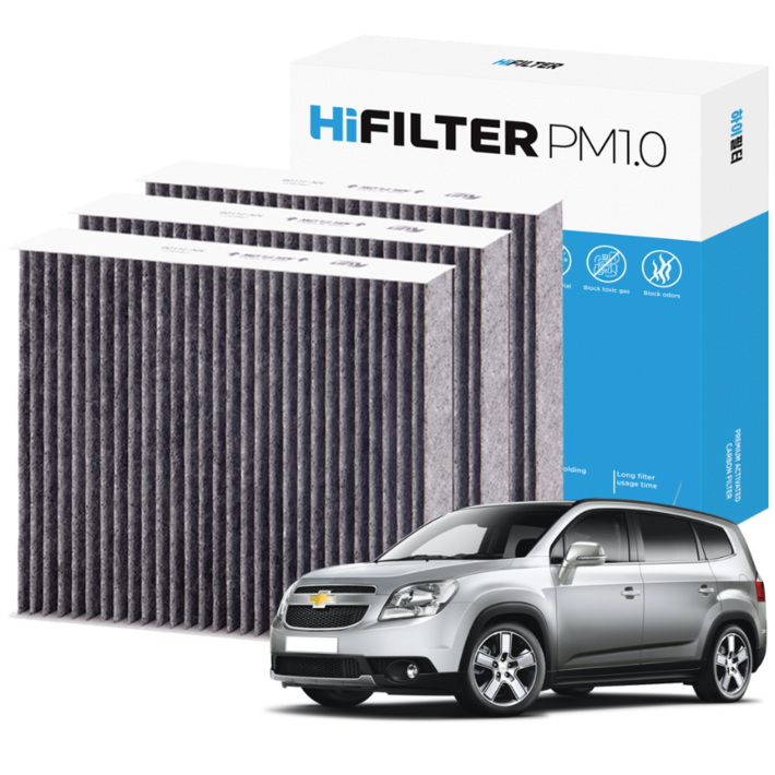 2+1 하이필터 PM1.0 활성탄 자동차 에어컨필터 쉐보레 말리부