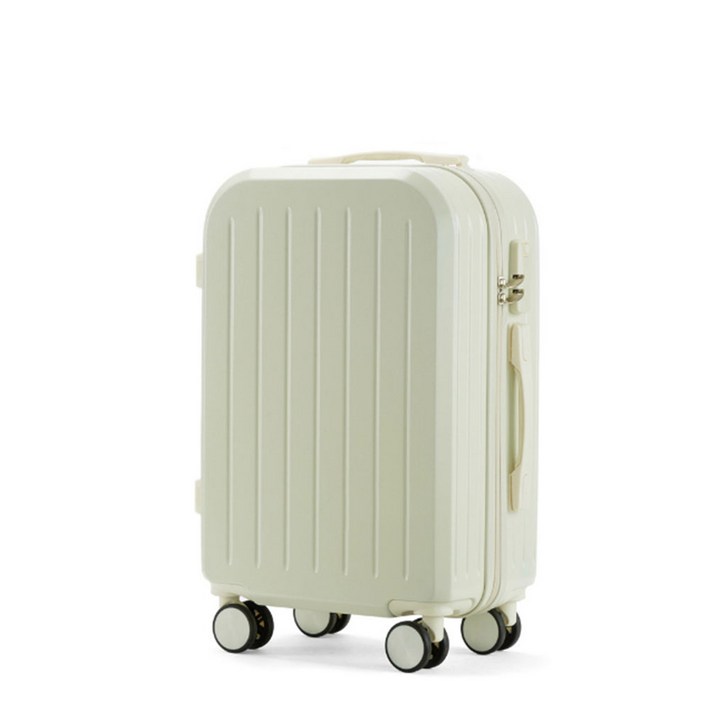 크리미 라운드 캐리어 20인치 여행용 가방 기내용 중대형 하드캐리어 ABS 수하물 - 쇼핑뉴스
