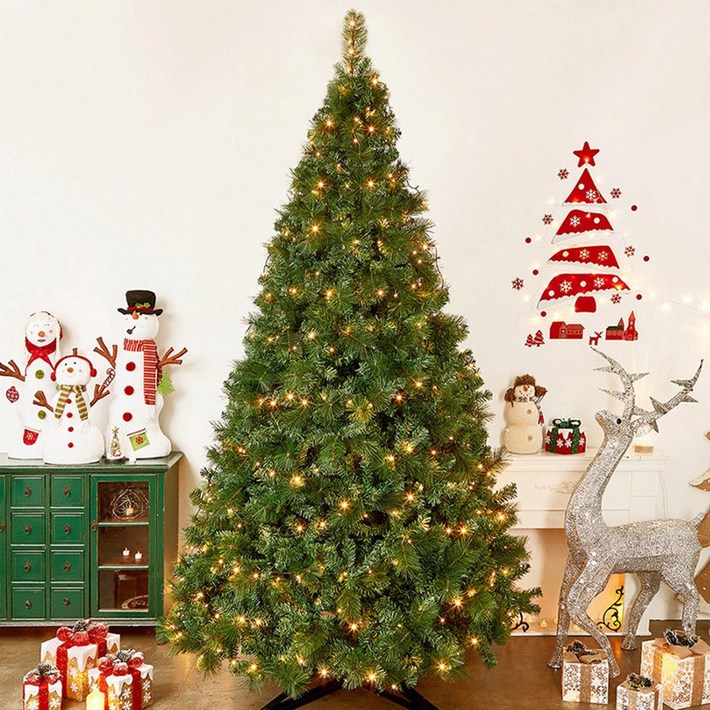 901M 대형 솔잎 혼합 크리스마스트리 300CM 트리장식