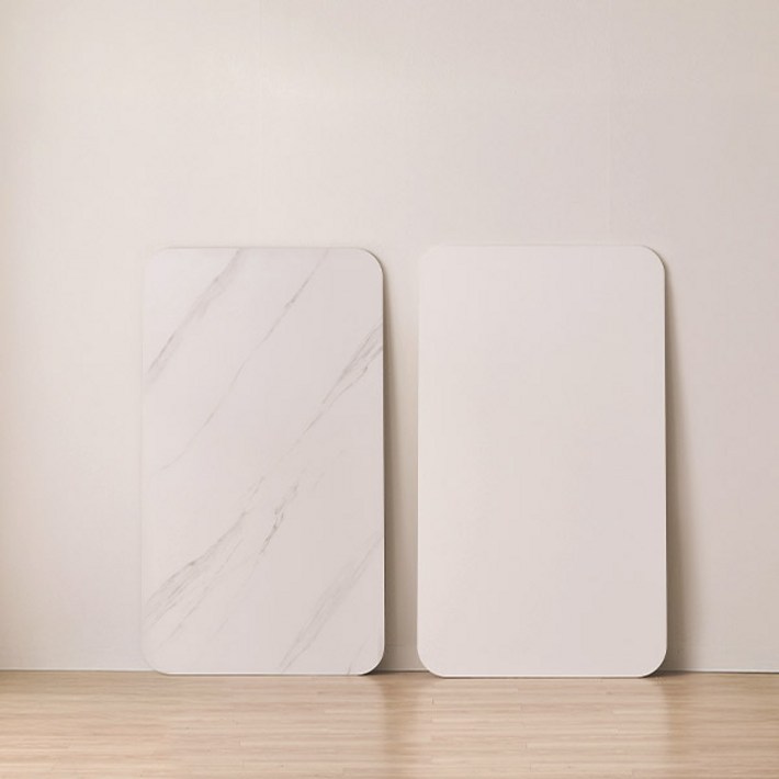 1만원 할인쿠폰 스칸디아 손쉬운 교체 화이트 포세린 12T 통세라믹 식탁 테이블 상판 교체용 1400 1600 1800