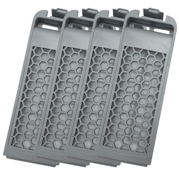 삼성 세탁기 다이아몬드 필터 거름망, 단일 색상, 4개