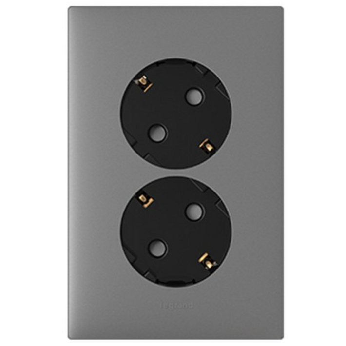 르그랑 아펠라 마그네슘 콘센트 세로 2구, 10개