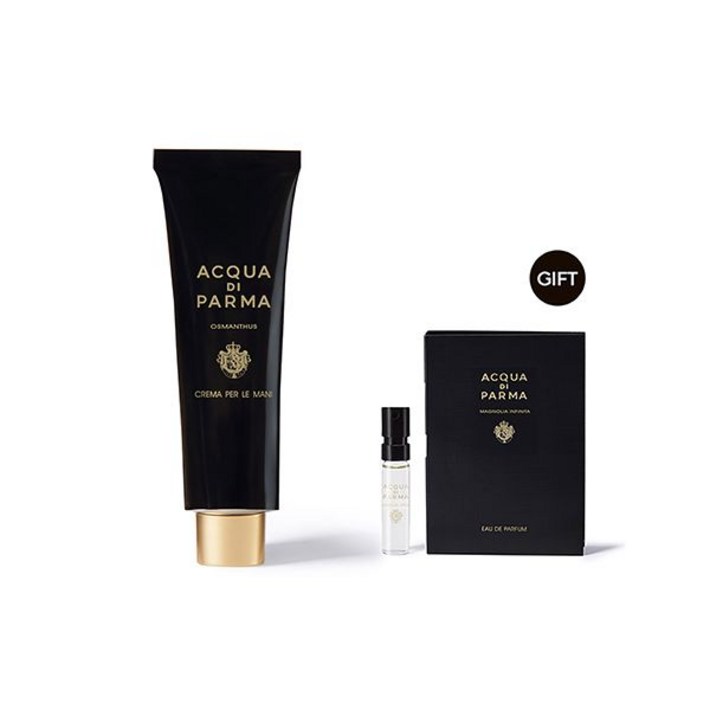 아쿠아디파르마 단독아쿠아 디 파르마 오스만투스 핸드 크림30ml 시그니처 향수 1.5ml 1종 아쿠아디파르마 단독아쿠아 디 파르마 오스만투스 핸드 크림30ml 시그니처 향수 1.5ml 1종