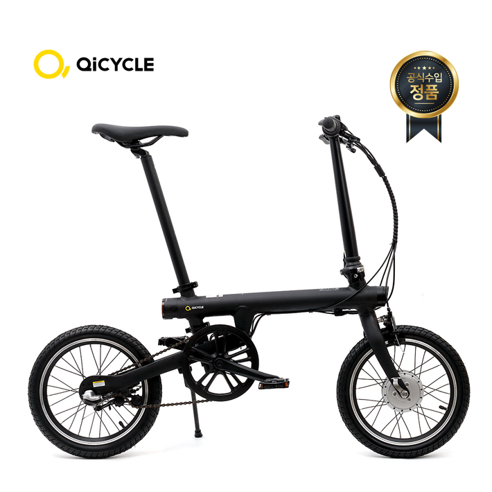 치사이클 EF1 클래식 블랙 전기자전거 초경량 접이식 미니벨로 자전거 토크센터 수입정품, 무광블랙 20230809