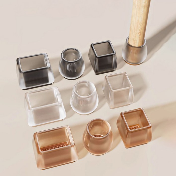 Holotap 소음방지 미끄럼방지 의자발 커버