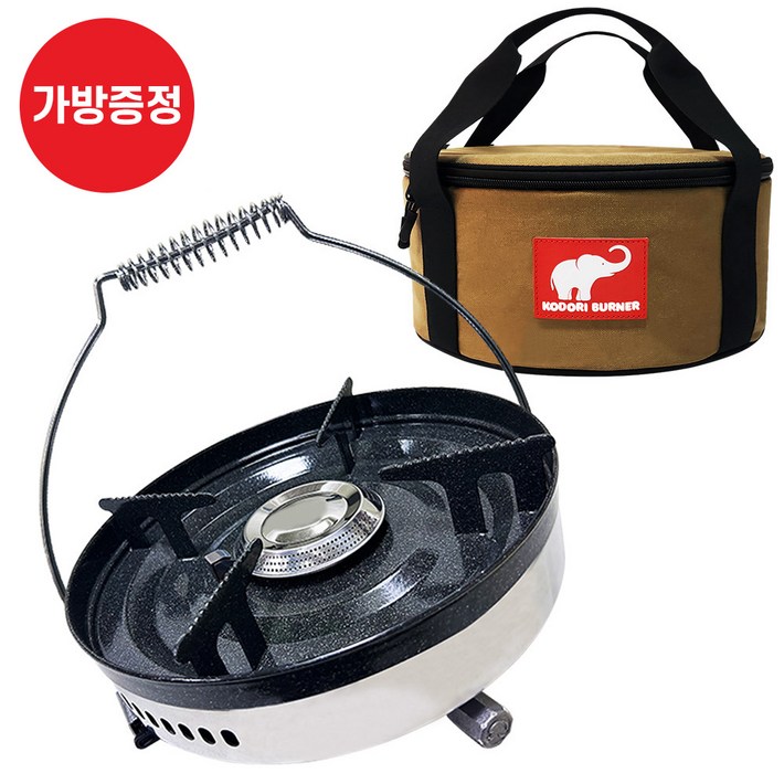 해바라기버너 코돌이탱크 LPG 3kg가스통 고화력 캠핑버너, 1개, 바람막이일체형코돌이버너55미세조절