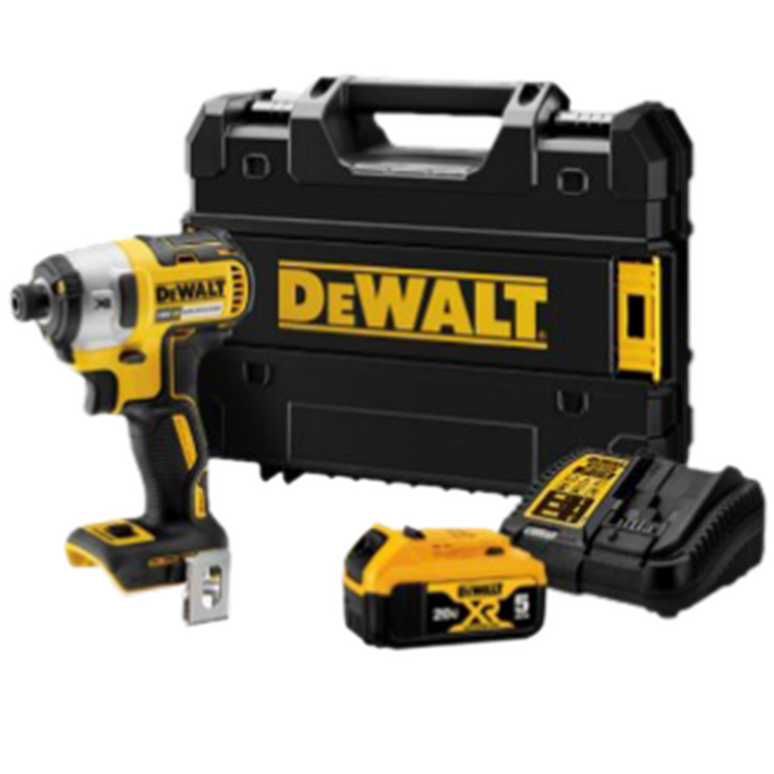 디월트 DCF887 845 임팩 드릴 렌치 전동 임펙 충전 벌크 드라이버 임팩트, 1세트