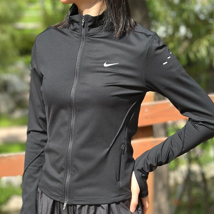 나이키 ML 여성 러닝 자켓 드라이핏 스포츠 집업 기능성 러닝복 트레이닝복 헬스복 슬림핏