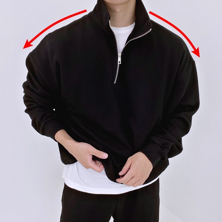 위드제스트 탄탄 하프집업 반집업 무지 맨투맨 M4XL 5컬러 위드제스트 탄탄 하프집업 반집업 무지 맨투맨 M4XL 5컬러