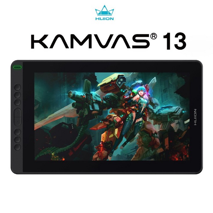 휴이온 KAMVAS13블랙 13인치 FHD액정타블렛, 블랙