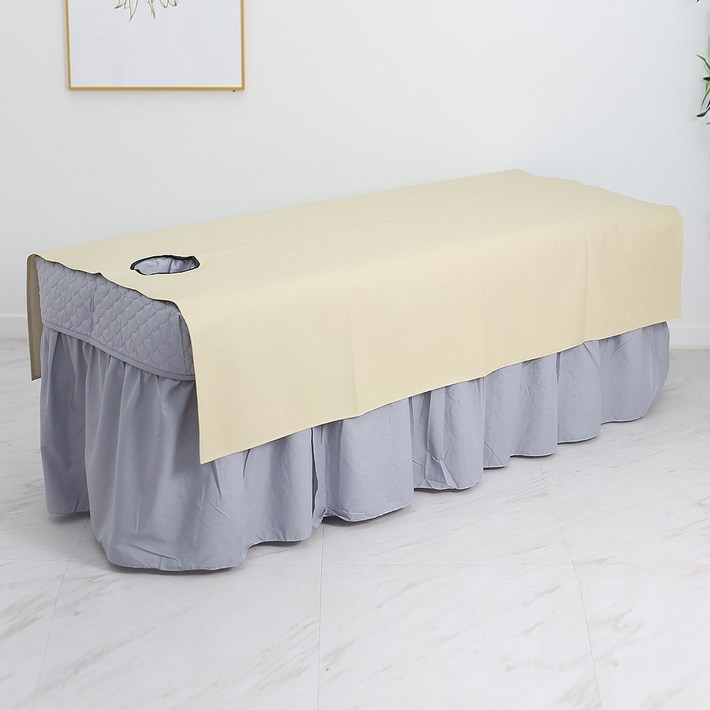 베드연구소 환자용 미용 마사지 병원 방수 레자 베드 커버