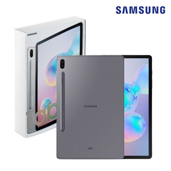 삼성전자 정품박스 S리퍼 갤럭시탭 S6 LTEWiFi 128G SMT865 그레 태블릿PC 구성품  정품박스  탭  정품S펜  충전기, WiFiCellular, 128GB, 그레이