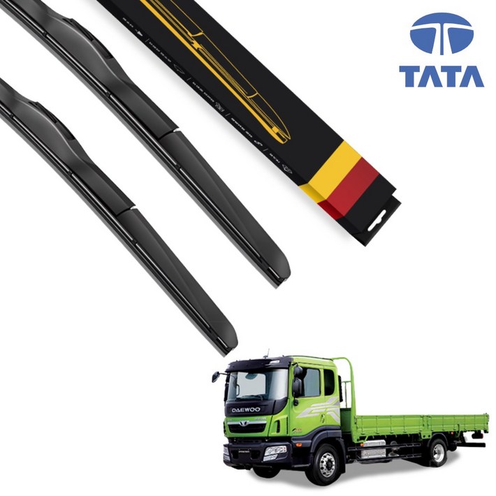 11 타타대우 프리마 와이퍼 호환 순정형 하이브리드 와이퍼블레이드, SW프리마09현재600600