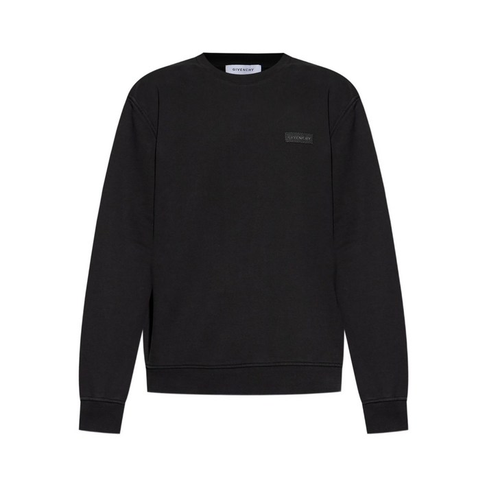 지방시 로고 장식 스웨트셔츠