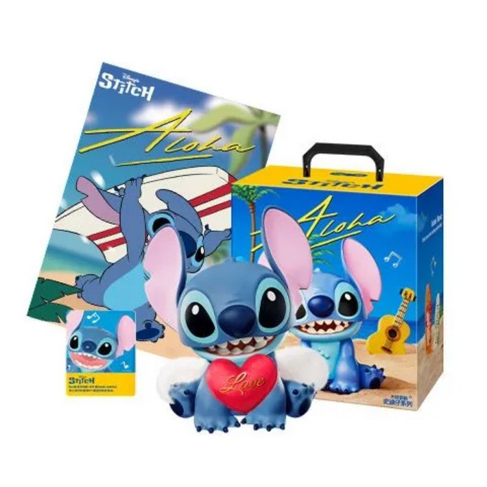 MARTUBE 디즈니 캐릭터 스티치 블루투스 스피커