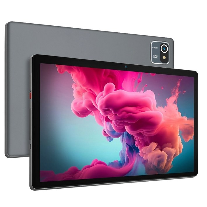 Wqplo MB1001 태블릿PC,안드로이드 13,10.1인치 태블릿,RAM 6GB, WiFi, 회색Gray, 64GB