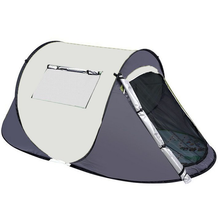 씽크라이프 원터치 팝업 텐트, 간편 설치 그늘막 쉘터, 자외선 차단 나들이 한강 피크닉용, 화이트, 23인용