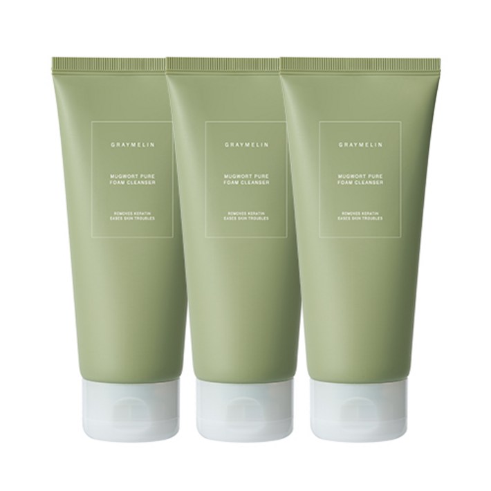 그레이멜린 사철쑥 수분진정 폼클렌징, 3개, 150ml 그레이멜린 사철쑥 수분진정 폼클렌징, 3개, 150ml