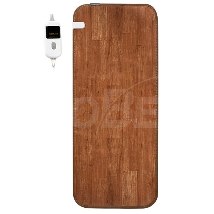 TV홈쇼핑정품 인포벨일월 카본 원목마루 매트 1세트 겨울 원적외선 복사열 거실 소파 난방 보온 안전 온열 매트, 60 x 150 cm, 브라운