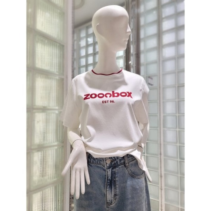 ZOOC 쥬크 Z00C 로고포인트 배색라인 티셔츠 V252PSM931 P003555508 110574