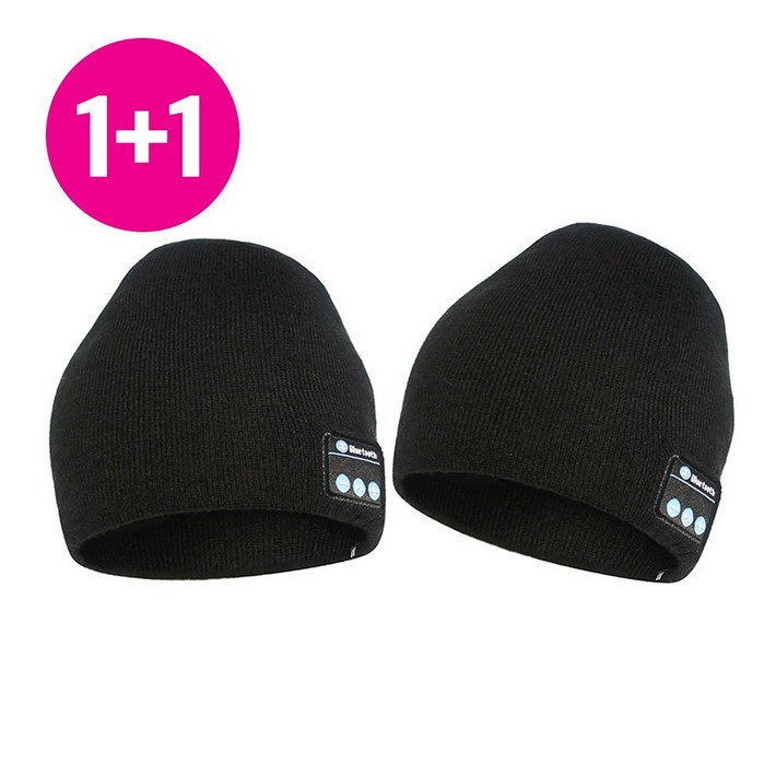블랙벅 무선 블루투스비니 모자 11 2SET숏비니 베레모 겨울모자 털모자 골지비니 벙거지모자 비니