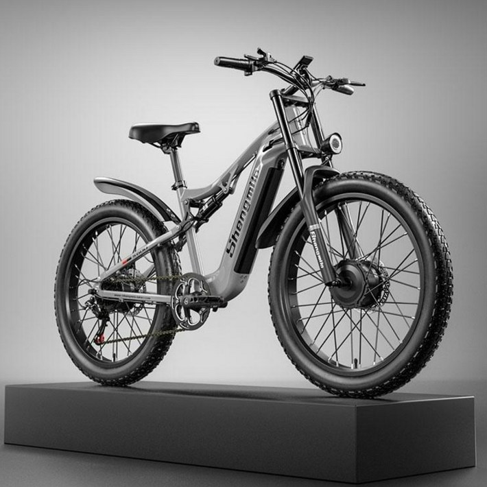 컴투스 MTB 전기자전거 듀얼모터 2000W  26인치 산악 출퇴근 자토바이 48V 삼성 배터리