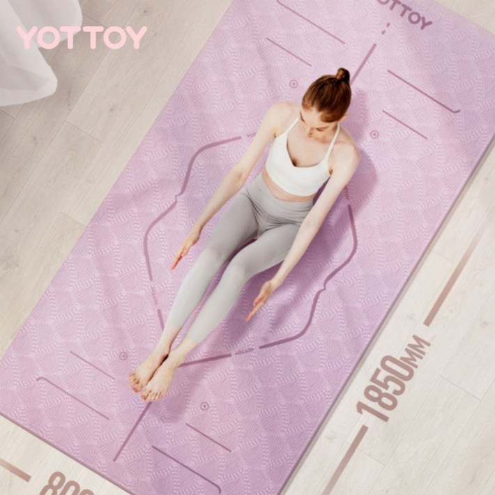 YOTTOY KOREA 요토이 리얼 TPE 초대형 두꺼운 요가매트 1.2cm 빅사이즈 4가지컬러, 퍼플, 1개 YOTTOY KOREA 요토이 리얼 TPE 초대형 두꺼운 요가매트 1.2cm 빅사이즈 4가지컬러, 퍼플, 1개