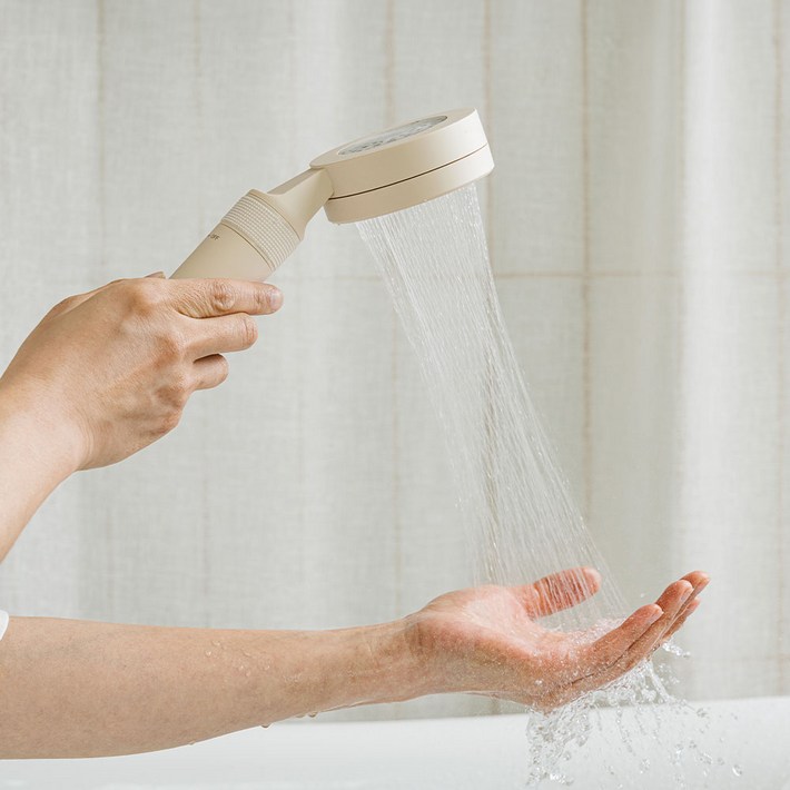 말랑하니 미세조절 아기 샤워기 교차수압