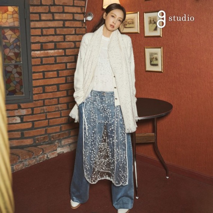 지스튜디오 25FW 스팽글 레이어드 원피스 315997
