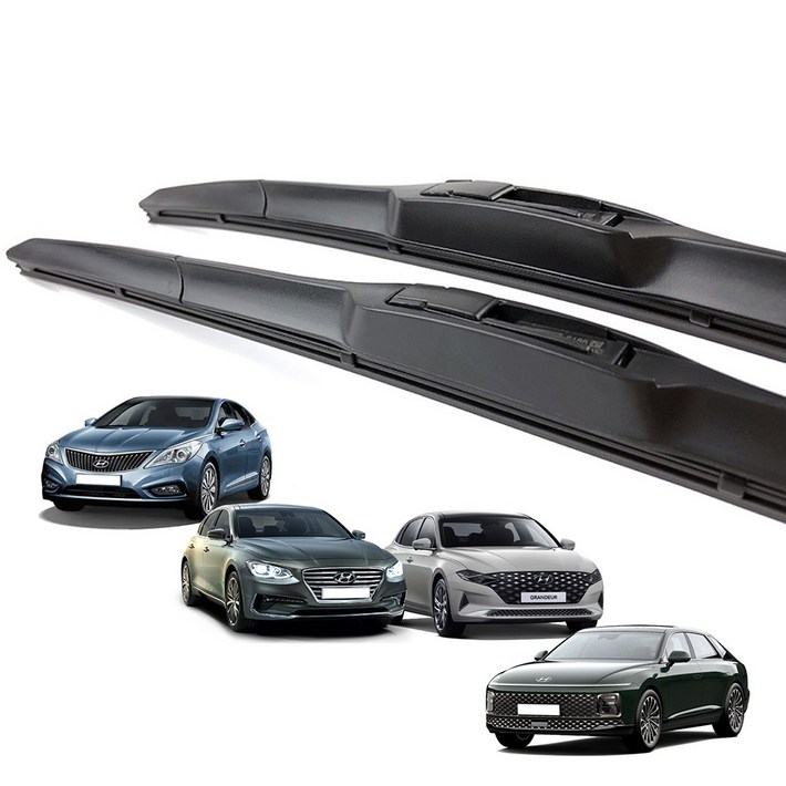 레이븐 그랜저HG 그랜저IG 더뉴 그랜저 GN7 호환 하이브리드 와이퍼 운전석조수석 세트 650450, 현대 그랜저IG 16년19년 2618